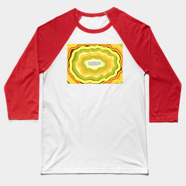 Bright Agate #10 Baseball T-Shirt by wagnerps